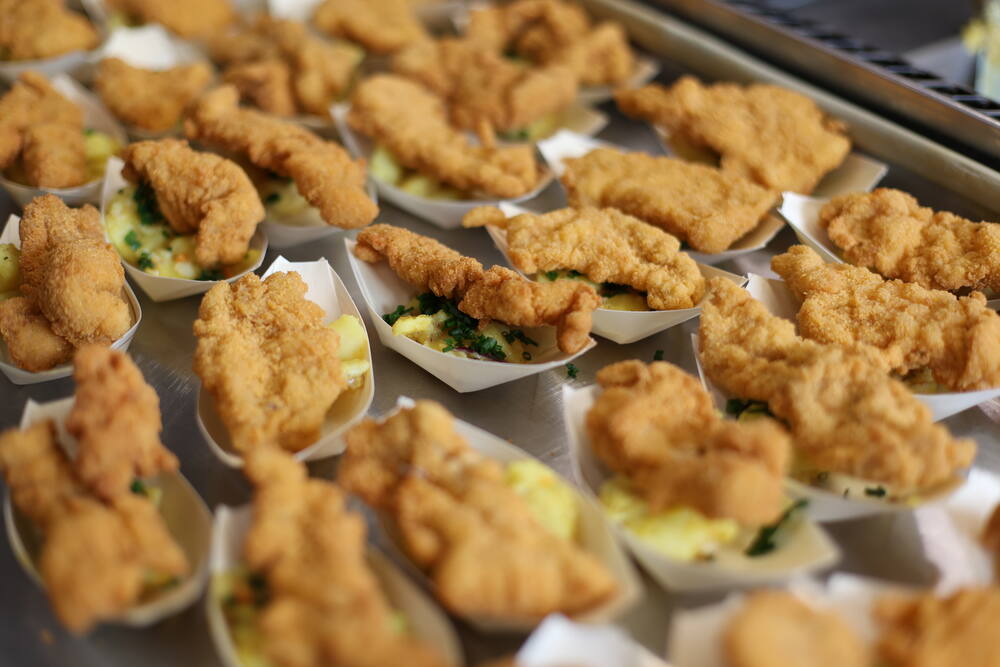 Knusprige Chicken Bites